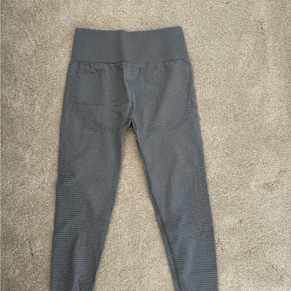Gymshark Vital Seamless 2.0 Leggings - Smokey Grey Marl - Picture 2 of 2